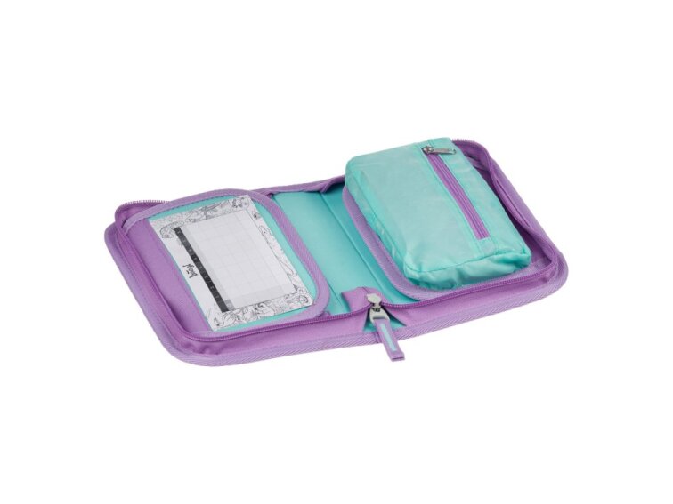 BAAGL Školní penál jednopatrový Lavender