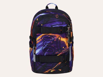 Skate Vibe Schulrucksack – Multicolor