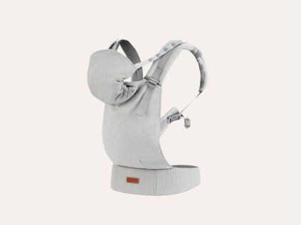Ergonomische Babytrage MoMi COLLET grau