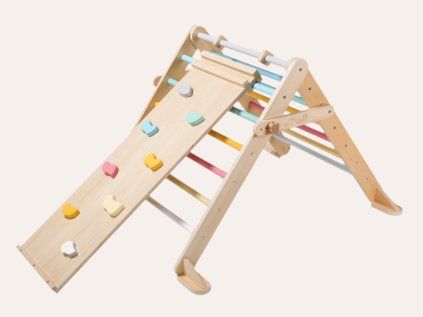 Rostoucí montessori Piklerové trojúhelník s prknem 2v1 - set fresh