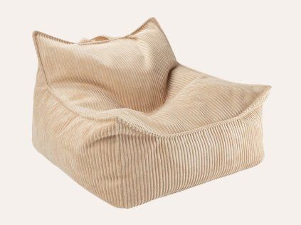 Sitzsack für Kinder im Cord-Design