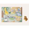 Vkládací puzzle pro děti - Zvířátka v ZOO