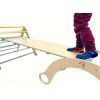 Oboustranné prkno 126 cm skluzavka a žebřík v jednom