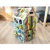 Svítící domeček activity board pro děti ZOO s LED