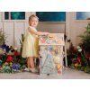 Activity board domeček s LED ZOO pastel - svítící