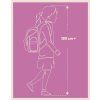 BAAGL Schulrucksack Skate Max Galaxy