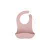 Momi AMI - Kindergeschirr Set Silikon | Essensset für Kinder – Holz - BPA-frei - Rosa