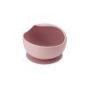 Momi AMI - Kindergeschirr Set Silikon | Essensset für Kinder – Holz - BPA-frei - Rosa