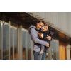 Ergonomische Babytrage MoMi COLLET grau