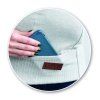 Ergonomische Babytrage MoMi COLLET grau