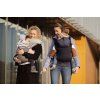 Ergonomische Babytrage MoMi COLLET grau