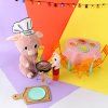 Kuscheltier Schweinchen Barbekiou rosa - Mama mit Baby