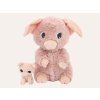 Kuscheltier Schweinchen Barbekiou rosa - Mama mit Baby