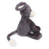 Kuscheltier Esel Poitou grau - Mama und Baby