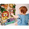 Activity Board aus Holz für Kinder