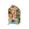 Activity-Board-Haus mit Zootieren