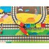 79-teiliges Eisenbahnset mit Dinosaurierfiguren und Zubehör