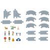 Polizei Spielkoffer mit Straßen-Puzzle und Verkehrsschildern