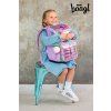 BAAGL Schulranzen Zippy Lavender: Set 5 Teilig, Schulranzen, Mäppchen, Turnbeutel, Schürze & Geldbörse