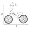 MoMi FLEET Kinderlaufrad - Grau
