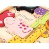 Dřevěné vkládací puzzle pro děti se zvířátka