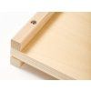 Detail oboustranného prkna 2v1 z fresh setu s montessori houpačkou 5v1